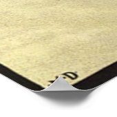 東ビクトリアン缶 ポスター (角)