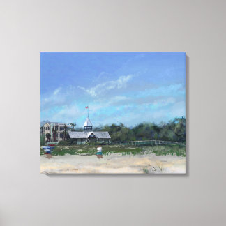 東ビーチ、セントサイモンズ島、GA - Canvas Print キャンバスプリント