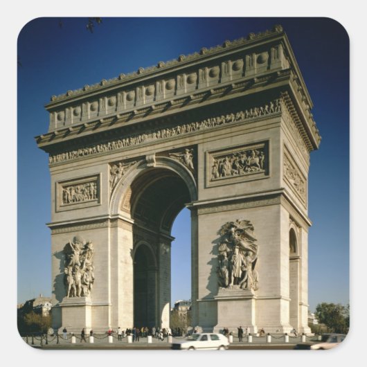 東ファサードの表示、1806-86年完成(写真) スクエアシール (正面)