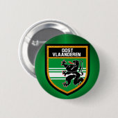 東フランダース国旗 缶バッジ (正面&裏面)