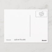 東ブルーバードウォーター色スタイルポストカード ポストカード (裏面)