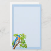 東ブルーバードワイルドバード文房具 便箋 (正面/裏面)