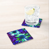 東ベニバナの開花 ペーパーコースター (インサイチュ)