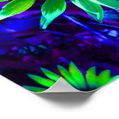 東ベニバナの開花 ポスター (角)