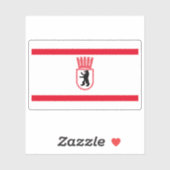 東ベルリンの国旗（1956年～1990年） シール (シート)