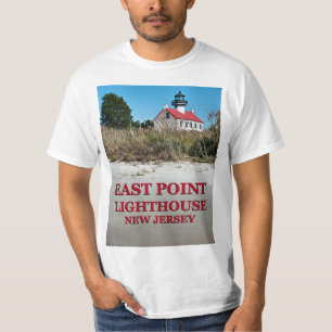東ポイント灯台、ニュージャージーのTシャツ Tシャツ