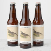 東メドウラーク(チョウセンアサガオ) NY鳥 ビールラベル (ボトル)