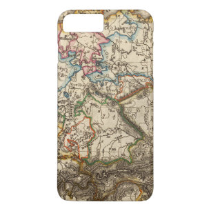 東ヨーロッパの地図 iPhone 8 PLUS/7 PLUSケース