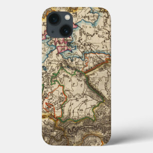 東ヨーロッパの地図 iPhone 13ケース