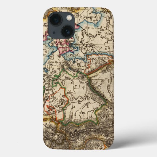 東ヨーロッパの地図 Case-Mate iPhoneケース (裏面)