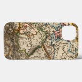 東ヨーロッパの地図 Case-Mate iPhoneケース (裏面 (横))