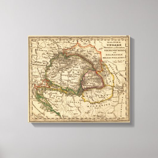 東ヨーロッパ キャンバスプリント (正面)