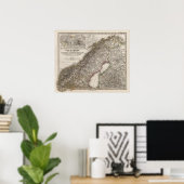 東ヨーロッパ（ノルウェー） ポスター (ホームオフィス)