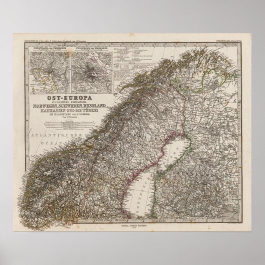 東ヨーロッパ（ノルウェー） ポスター (正面)