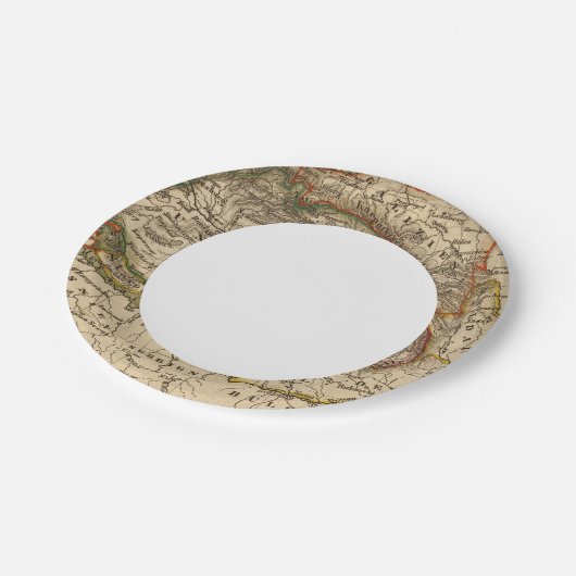 東ヨーロッパ ペーパープレート (アングル)