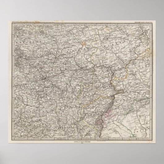 東ヨーロッパ、中央ロシア ポスター (正面)