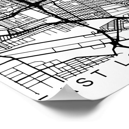 東ロサンゼルス ポスター (角)