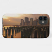 東上の嵐の空の間の夕焼け Case-Mate iPhoneケース (裏面(横))
