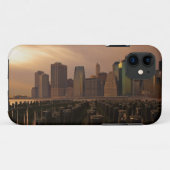 東上の嵐の空の間の夕焼け Case-Mate iPhoneケース (裏面(横))