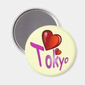 東京が大好き! マグネット (正面/裏面)