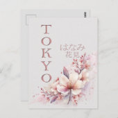 東京さくらんぼ花はがき ポストカード (正面/裏面)