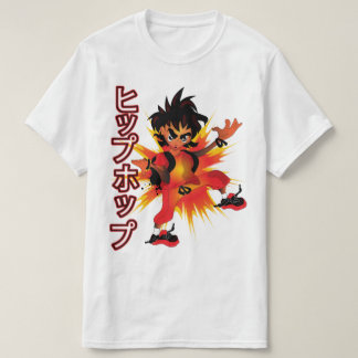 東京と日本はヒップホップが好き Tシャツ