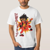 東京と日本はヒップホップが好き Tシャツ (正面)