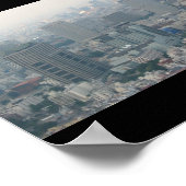 東京のパノラマビュー ポスター (角)