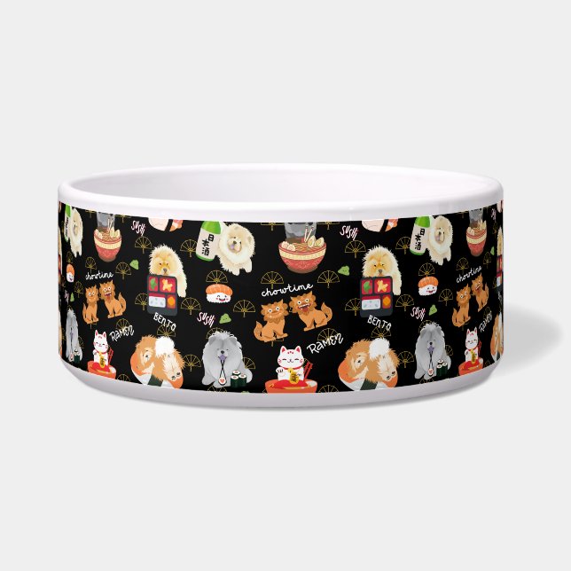 東京のフードタイム  チャウ ボウル (左)