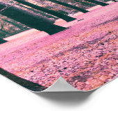 東京の代々木公園の木々に色が付いた。 ポスター (角)