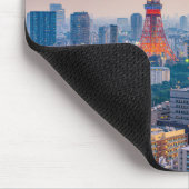 東京の夕日 マウスパッド (コーナー)