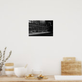 東京の夜間散歩 - 写真プリント ポスター (キッチン)