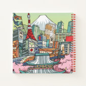 東京の景色 ノートブック (裏面)