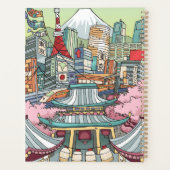 東京の景色 プランナー手帳 (裏面)