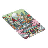 東京の景色 マグネット (右側)