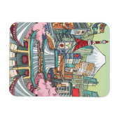 東京の景色 マグネット (横)