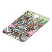 東京の景色 マグネット (左側)