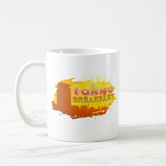東京の朝食 コーヒーマグカップ (左)