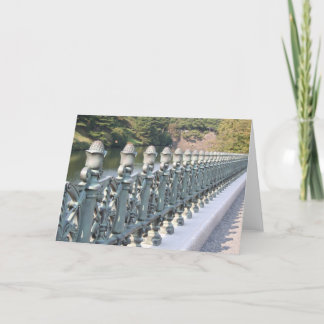 東京の皇帝の宮殿のゲート カード