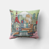 東京の眺め クッション (裏面)