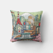 東京の眺め クッション (正面)