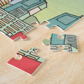 東京の眺め ジグソーパズル (側面)