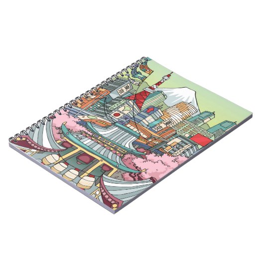 東京の眺め ノートブック (左側)