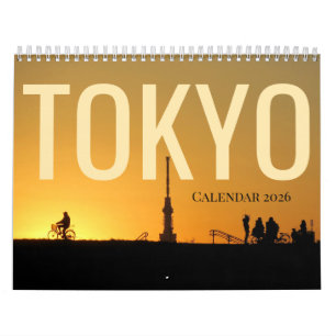 東京の色彩写真 2026 カレンダー