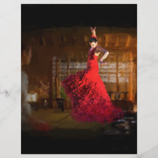 東京の茶屋に灯火を灯すフラメンコ レターヘッド