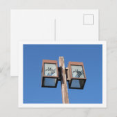 東京の街灯:堀切 ポストカード (正面/裏面)