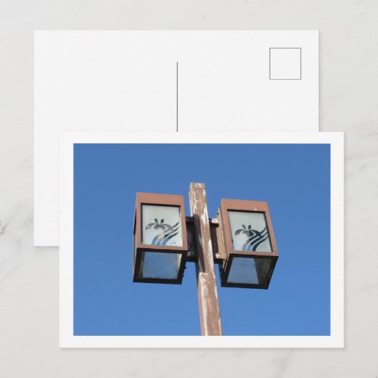 東京の街灯:堀切 ポストカード (正面/裏面)