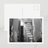 東京の街灯：銀座 ポストカード (正面/裏面)