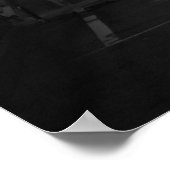 東京の路地 ポスター (角)