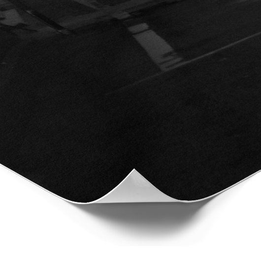 東京の路地 ポスター (角)